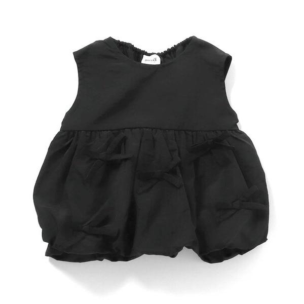 チュニック 「ジュニア対応」リボンバルーントップス キッズ 子供服 女の子