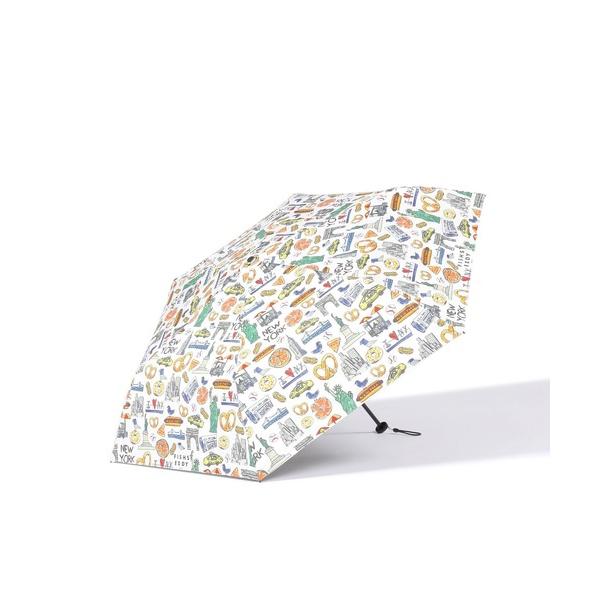 折りたたみ傘 「Fishs Eddy(フィッシュエディ)」晴雨折りたたみ傘 レディース メンズ