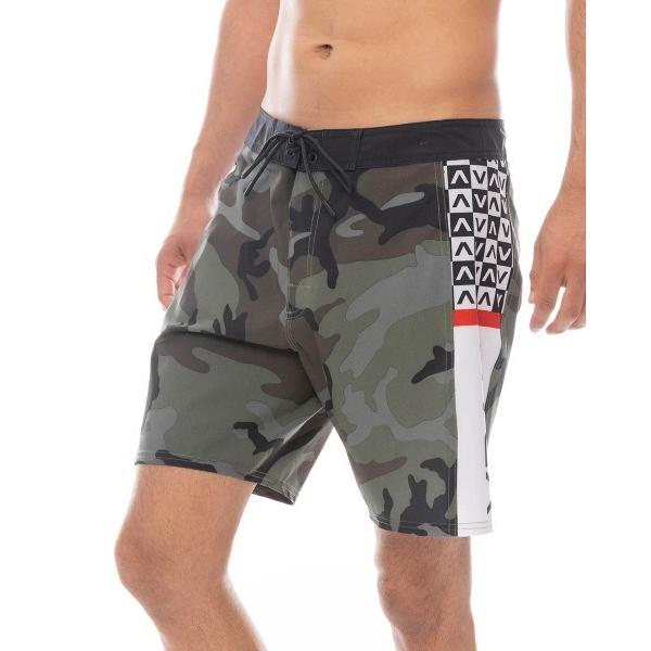 水着 RVCA メンズ APEX 2 TRUNK 18 ボードショーツ 「2025年春夏モデル」/ル...