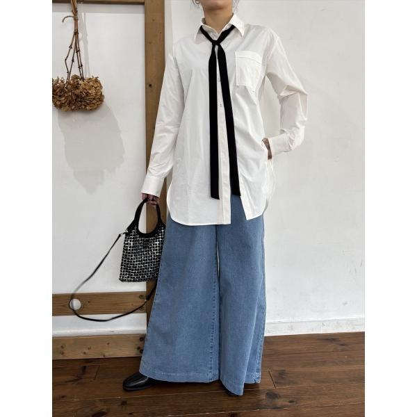 ブラウス シャツ 3WAY UVカットデザインシャツ レディース