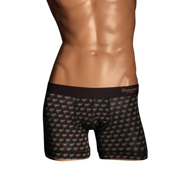 ボクサーパンツ Gravevault グレイブボールト love メンズ ショート ボクサーパンツ
