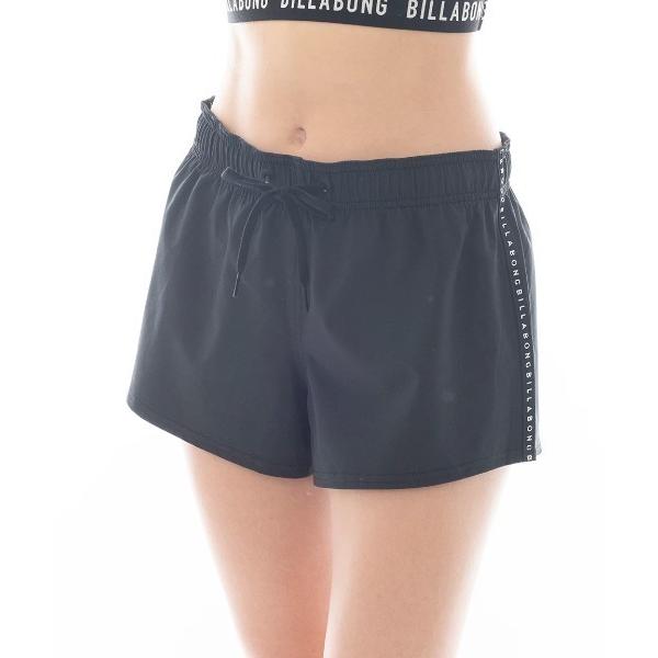 水着 BILLABONG レディース SIDE LOGO TAPE SOLID SHORT BOAR...