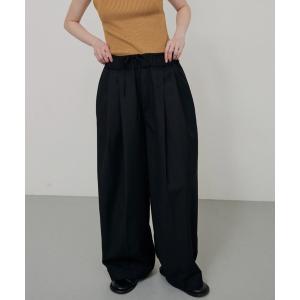 スラックス パンツ Waist Docking Easy Pants レディース メンズ