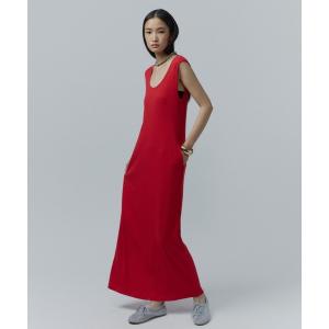 ワンピース Rose pattern camisole dress / ローズパターンシアー