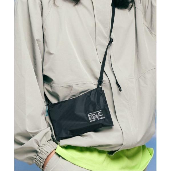 ショルダーバッグ 「OverLab/オーバーラボ」フォールディングサコッシュバッグ メンズ レディー...