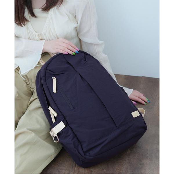 デイバック リュック 「Ungrid/アングリッド」 ソフトナイロン × 牛革　リュック レディース