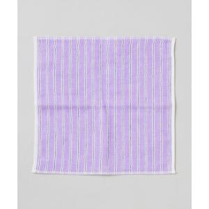 ハンカチ シャツストライプ ミニタオル レディース メンズ