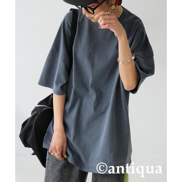 tシャツ ピグメント半袖Tシャツ レディース メンズ