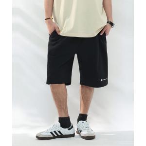 スウェットパンツ ジャージ Champion ワンポイントロゴ 綿100％ ショートパンツ ハーフパンツ 短パン メンズ レディース｜ZOZOTOWN Yahoo!店