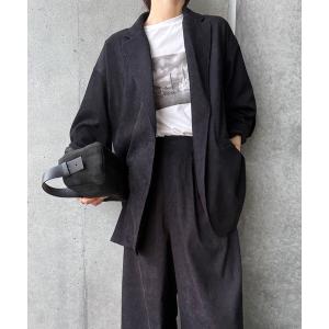 ジャケット テーラードジャケット コーデュロイブレザー レディース