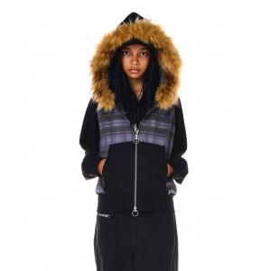 LAGUA GEM（ラグアジェム） ブルゾン アウター HOODIE ZIP STITCH