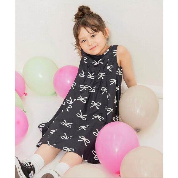 ワンピース 「リンク/ジュニア対応」ソウガラフレアワンピース キッズ 子供服 女の子