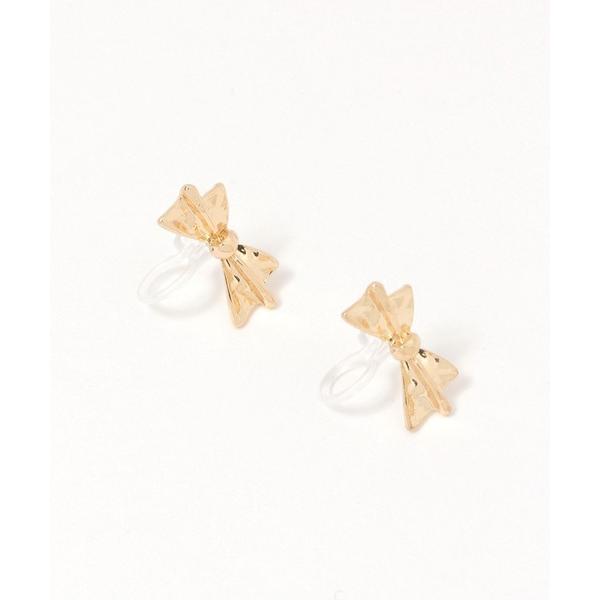 イヤリング シャープリボンノンホールピアス / 323748 レディース