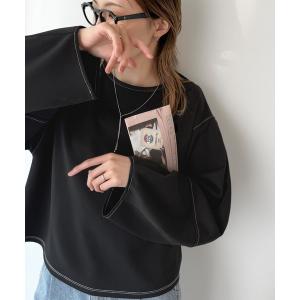 ニット セーター ふんわり袖で、大人映え。ランタ...の商品画像