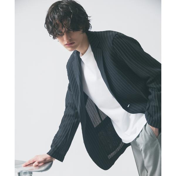 ジャケット テーラードジャケット 和紙ミックス ジャケット メンズ