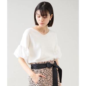 ニット セーター バルーンスリーブニット レディース