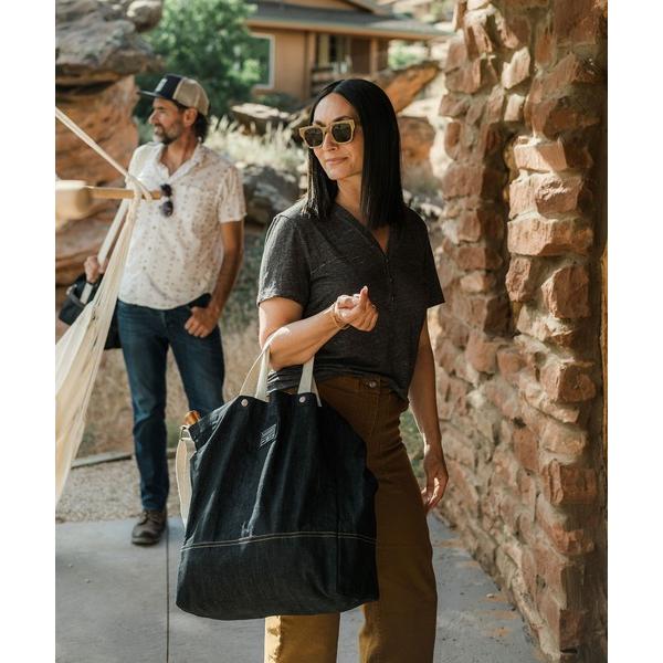トートバッグ BAREBONES/ベアボーンズ Neelum Oversized Tote Deni...