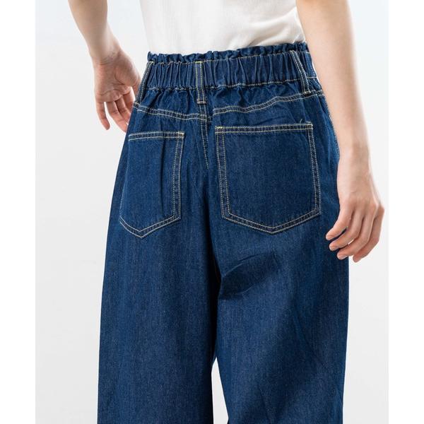 ワイドパンツ ジーンズ デニム デニムパンツ 「refinedworks」美脚見えが 叶う デニム ...