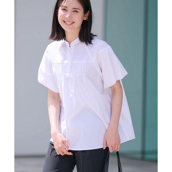 ブラウス シャツ 「通気性撥水／UV／SETUP可能」アクティブブラウス レディース