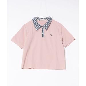 CHILD WOMAN（チャイルドウーマン） 半袖ポロシャツ FREE ピンク 