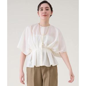 YOKO CHAN（ヨーコチャン） フリル長袖ブラウス 40 ピンク レディース