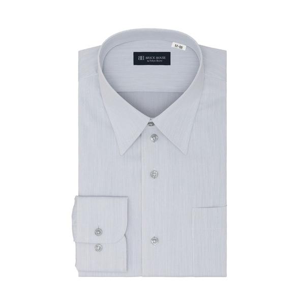 フォーマル シャツ 形態安定ノーアイロン レギュラー 長袖ビジネスワイシャツ メンズ