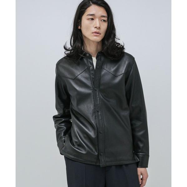 「schott」 レザージャケット L ブラック メンズ