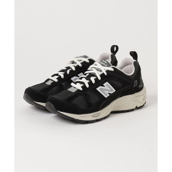 「New Balance」 ローカットスニーカー 22.5cm ブラック レディース