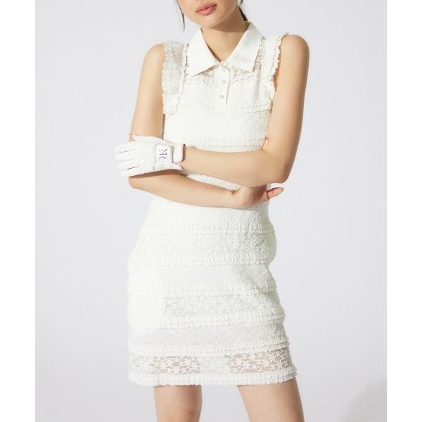 ワンピース 「RIENDA GOLF」カットレースワンピース 夏服