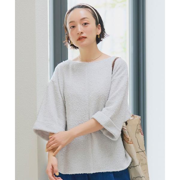 tシャツ ツイードライクプルオーバー レディース