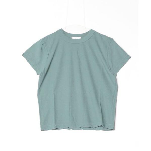 tシャツ ATON (エイトン) FRESCA SINGLE JERSEY/COMPACT T-SH...
