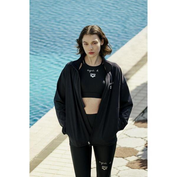 水着 agnes b. x arena セパレーツ ロングスパッツ スイムウェア レディース