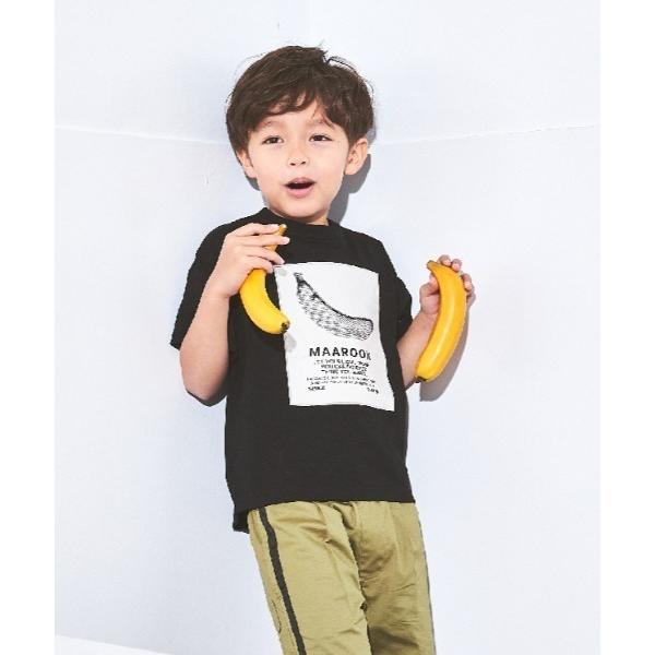 tシャツ バナナパッチワークＴシャツ キッズ 子供服 女の子