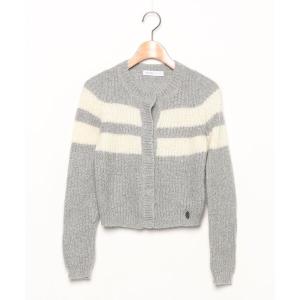 「SEE BY CHLOE」 ニットカーディガン 34 グレー レディース