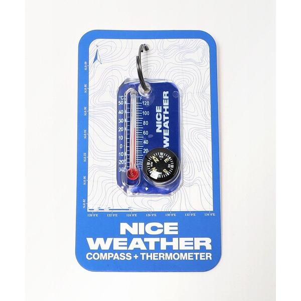 「NICE WEATHER」COMPASS＆THERMOMETER キーリング