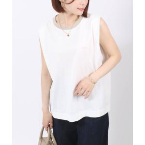 tシャツ Lee（リー）EMBROIDERY N/S TEE/ブランドロゴワンポイント刺繍ノースリーブTシャツ レディース レディース