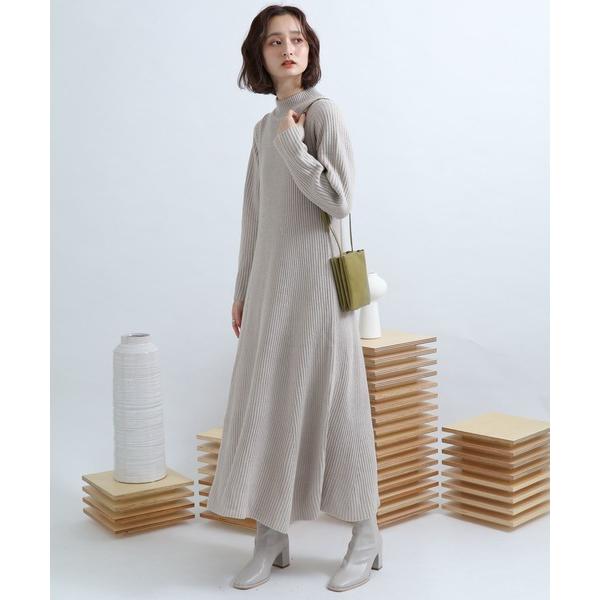 「SENSE OF PLACE by URBAN RESEARCH」 ニットワンピース FREE ラ...