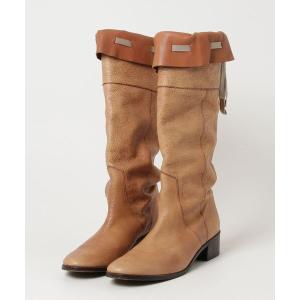 「tsumori chisato WALK」 ロングブーツ 23.5cm ベージュ レディース