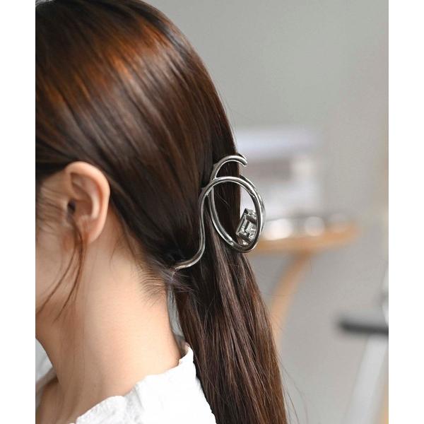 ヘアクリップ シルバーマルチバレッタ