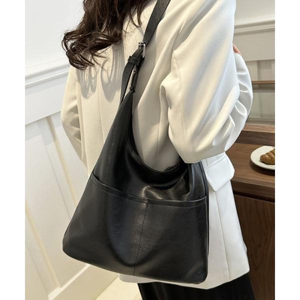 トートバッグ 見た目以上の収納力！肩も痛くなりにくいショルダートートバッグ レディース