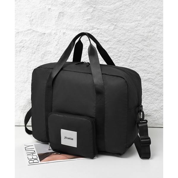 スーツケース メタリックナイロン　折り畳みラージボストンバッグ大容量