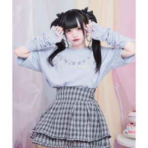 Hauls ハウスダストコラボ レースアップフリルミニスカート ハウスダストコラボ レースアップフリルミニスカート | Hauls