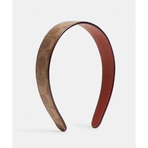 COACH（コーチ） カチューシャ シグネチャー ヘッドバンド : ZOZOTOWN