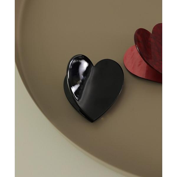 ヘアクリップ ハート ヘアクリップ バンス