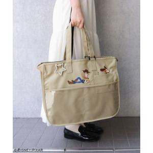 トートバッグ トイストーリー/マルチポケットトート レディース トートバッグ トイストーリー/マルチポケットトート レディース