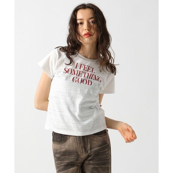 tシャツ 「2025SS」スラブロゴTシャツ レディース