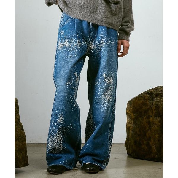 ジーンズ グラニュールデニム6ポケットバギーPT-U メンズ レディース