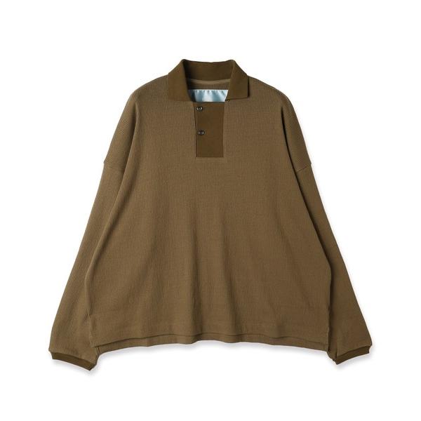ポロシャツ HARINUKI RIB ロングスリーブポロ メンズ レディース