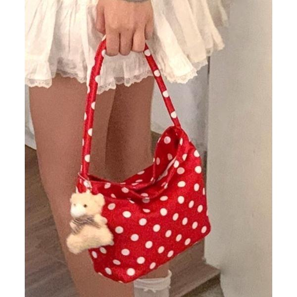 ショルダーバッグ バッグ 水玉ショルダーバッグ レディース
