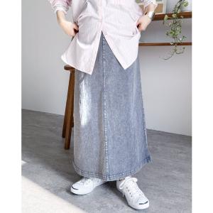 デニムスカート ストレッチデニムスカート